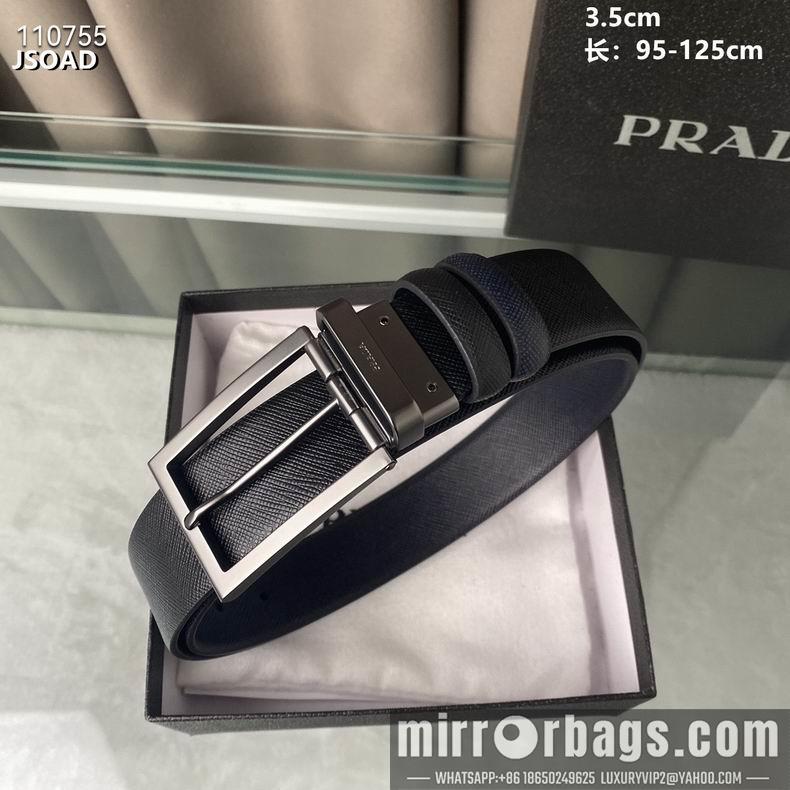 Replica Prada belt 35mmX95-125CM 8L05