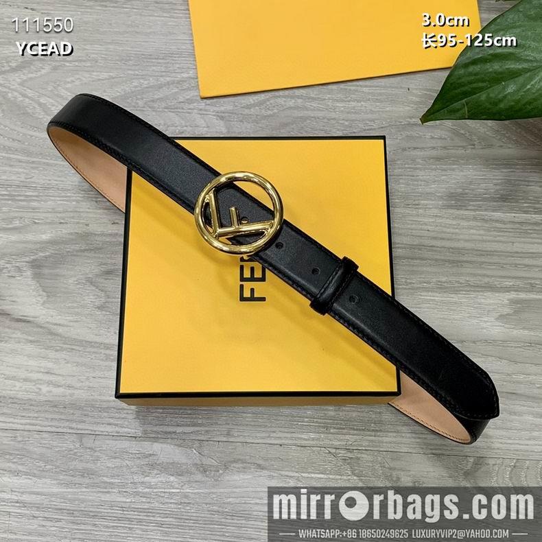 Replica Fendi Belt 30mmX95-125cm 8L10