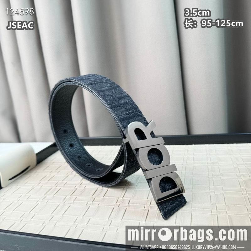 Replica Dior belt 35mmX95-125cm 8L22