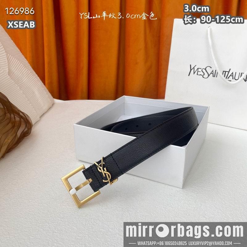 Replica YSL belt 30mmX90-125cm 8L15