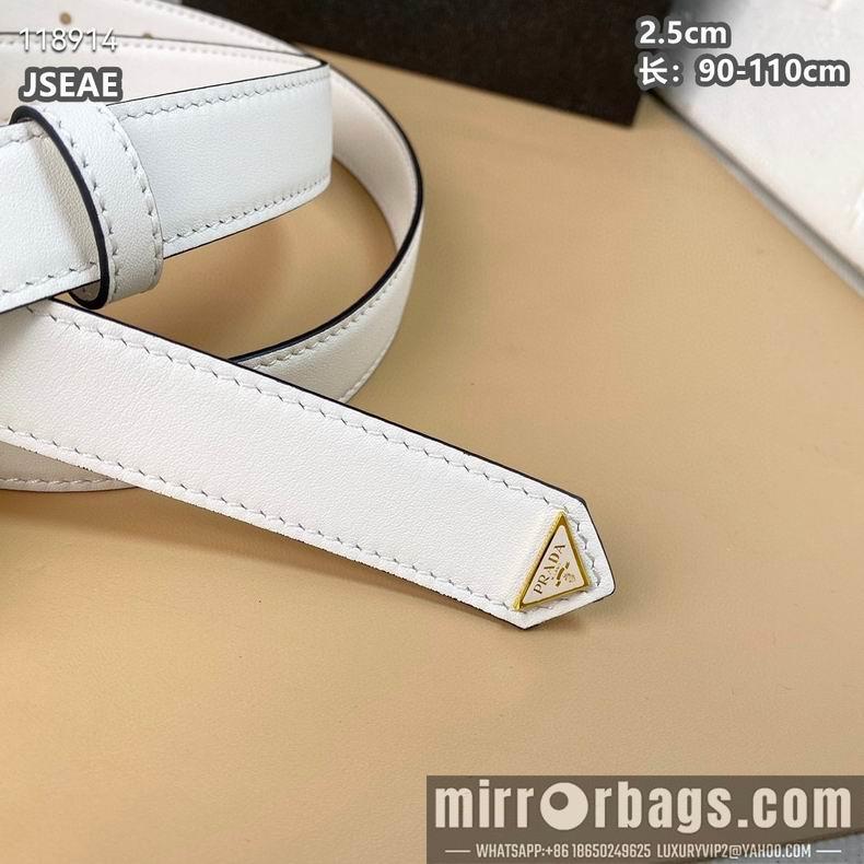 Replica Prada belt 25mmX90-110cm 8L010803