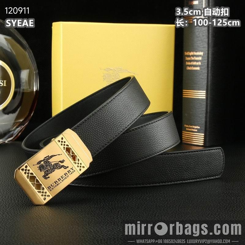 Replica Burberry belt 35mmX100-125cm 8L91