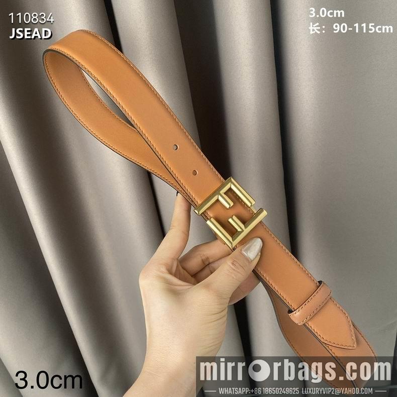 Replica Fendi Belt 30mmX90-115cm 8L01