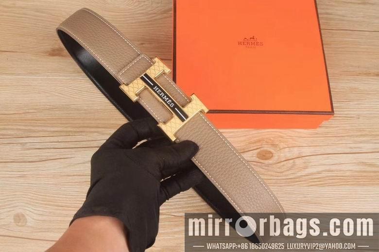 Replica Hermes Belt 38mmX100-125cm 7D16