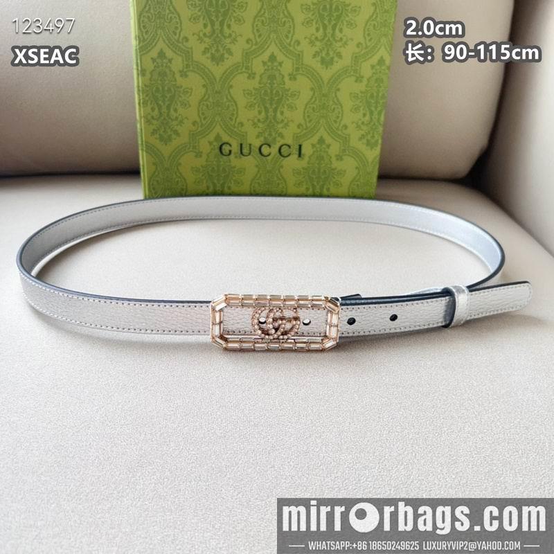 Replica Gucci belt 20mmX90-115cm 8L23