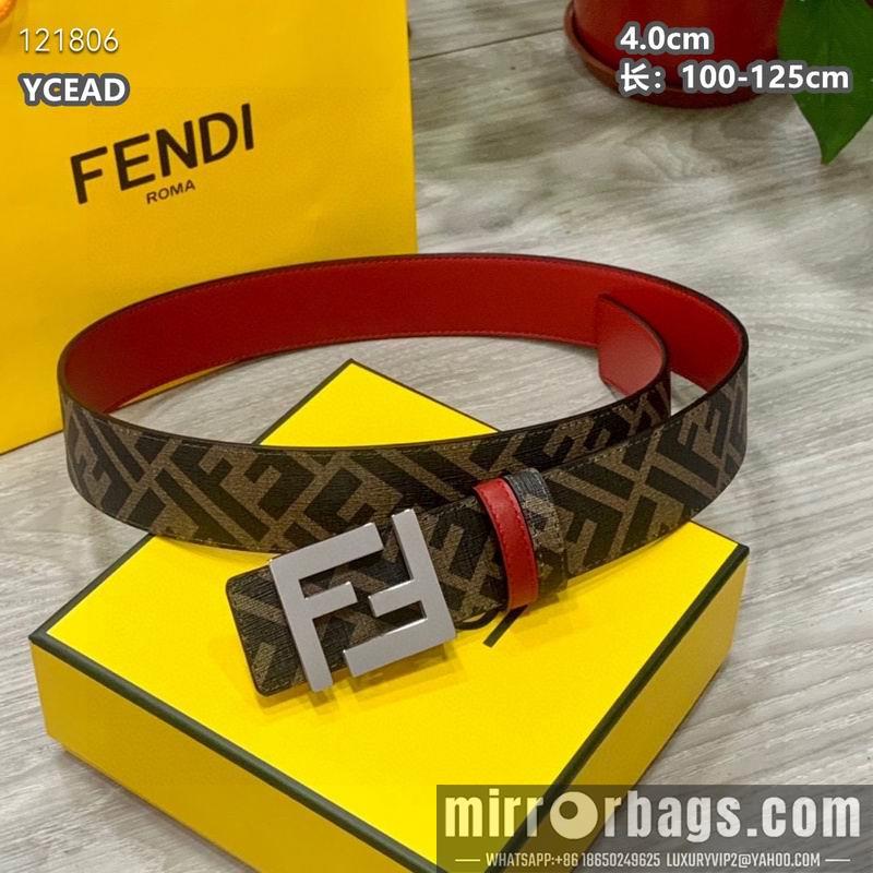 Replica Fendi belt 40mmX100-125cm  8L103