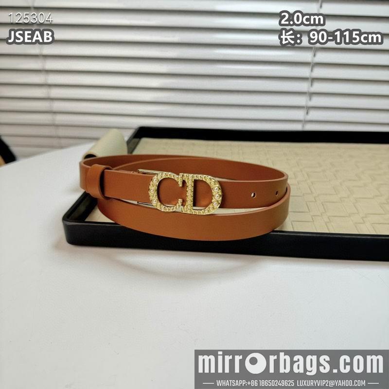 Replica Dior belt 20mmX90-115cm 8L18