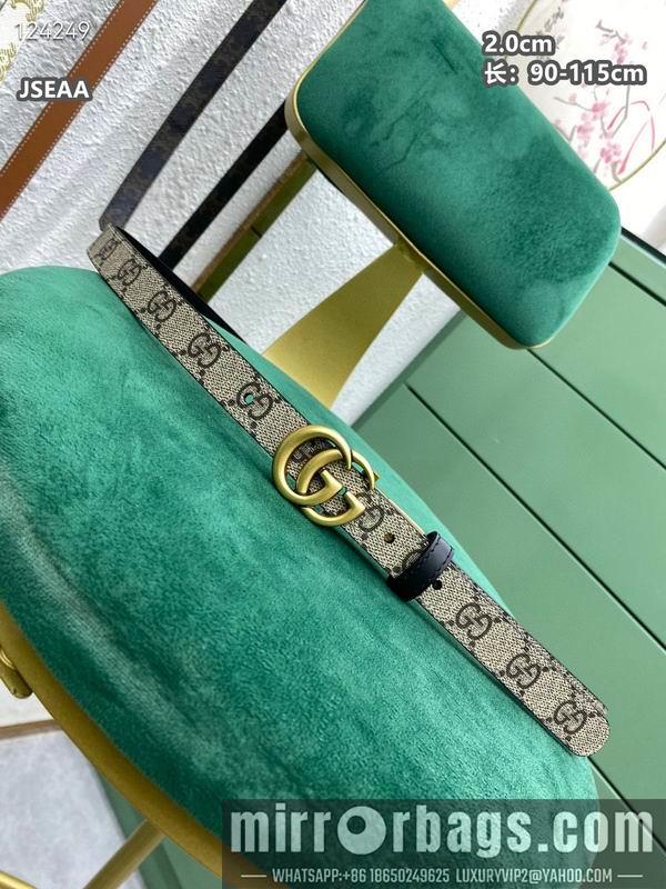 Replica Gucci belt 20mmX90-115cm 8L22