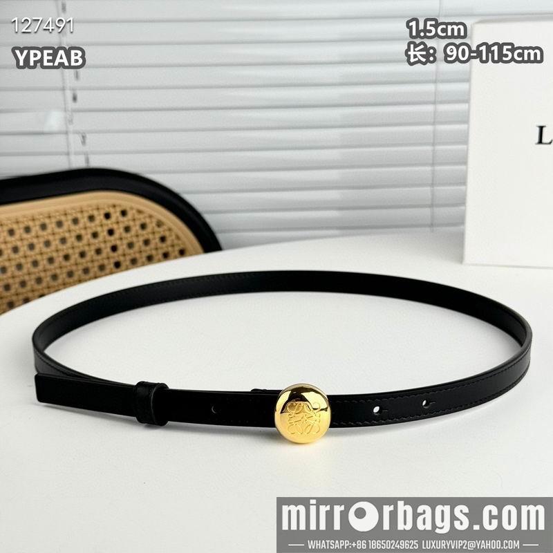 Replica Loewe belt 15mmX90-115cm 8L04