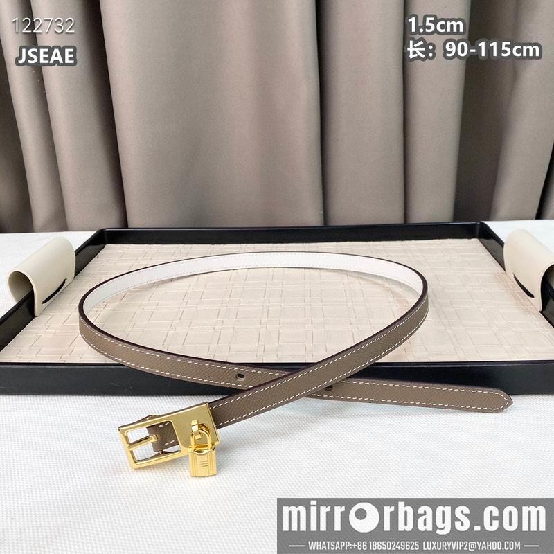 Replica Hermes belt 15mmX90-115cm 8L03