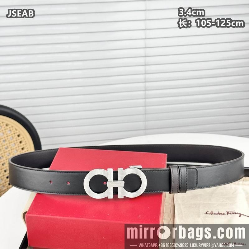 Replica Ferragamo belt 34mmX105-125cm 8L12