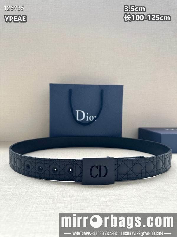 Replica Dior belt 35mmX100-125cm 8L26