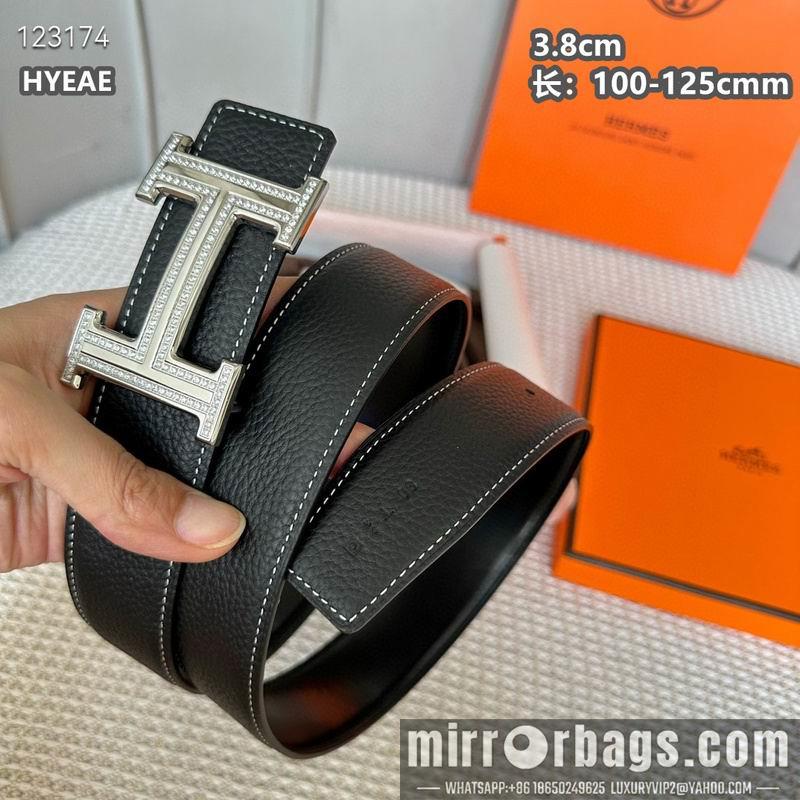 Replica Hermes belt 38mmX100-125cm 8L17