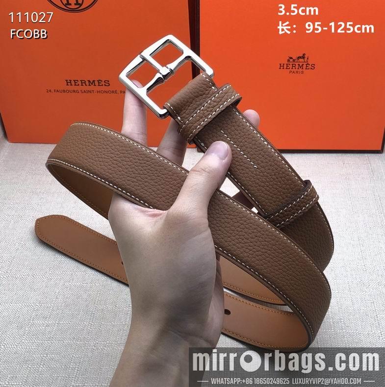 Replica Hermes Belt 35mm 95-125cm 8L07