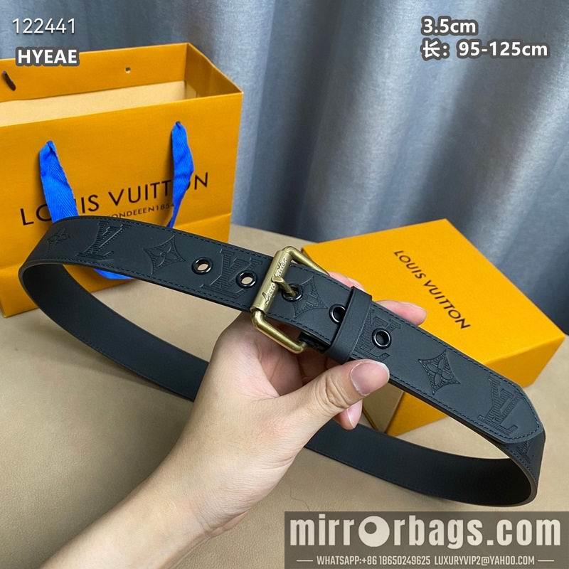 Replica LV belt 35mmX95-125cm 8L33