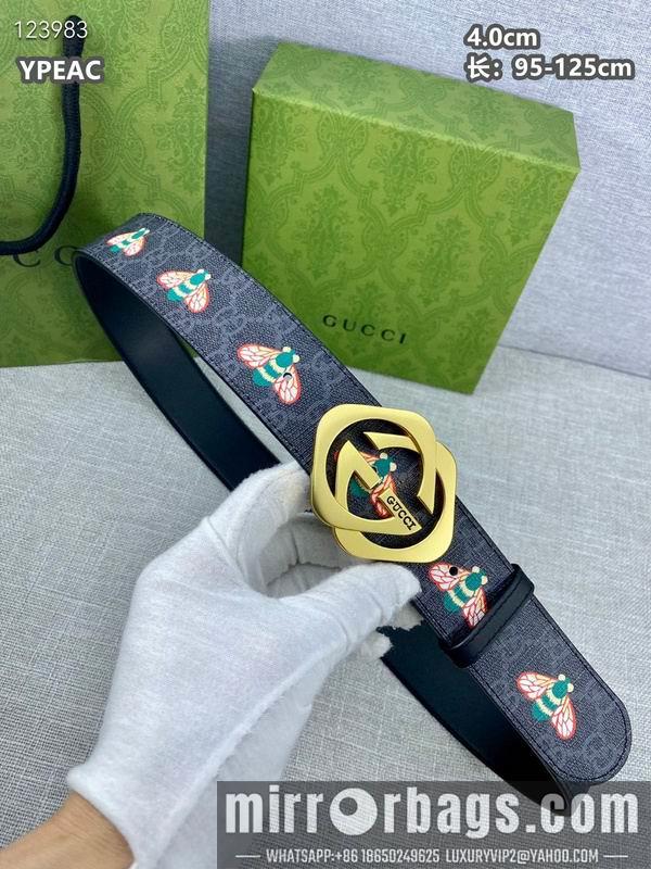 Replica Gucci belt 40mmX95-125cm 8L109