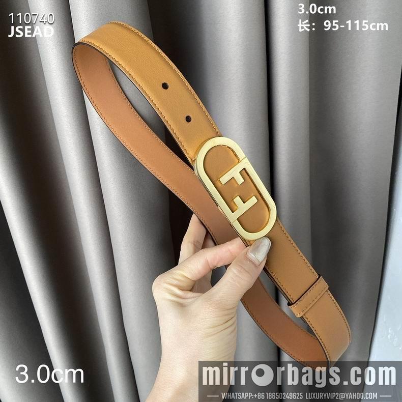 Replica Fendi Belt 30mmX90-115cm 8L02
