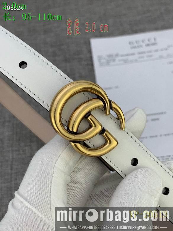 Replica Gucci belt 20mm 95-110cm 8L01