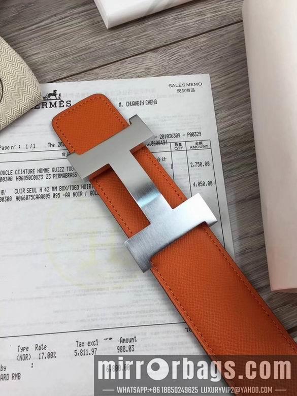 Replica Hermes Belt 38mmX100-125cm 7D20