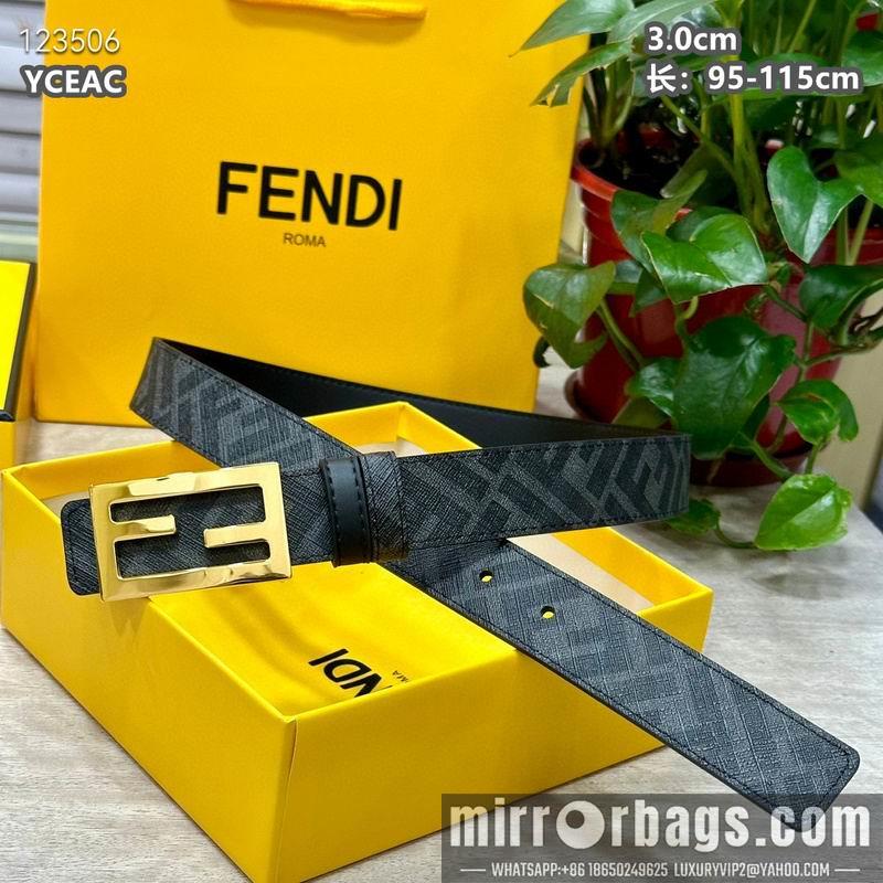 Replica Fendi belt 30mmX95-115cm  8L21