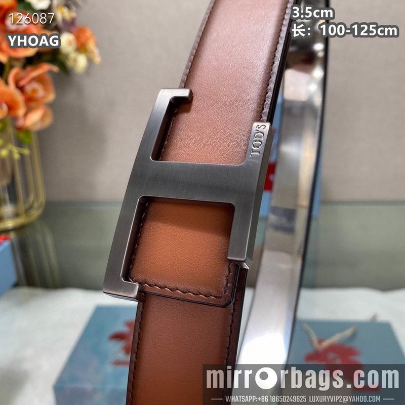 Replica Tod's belt 35mmX100-125cm 8L05