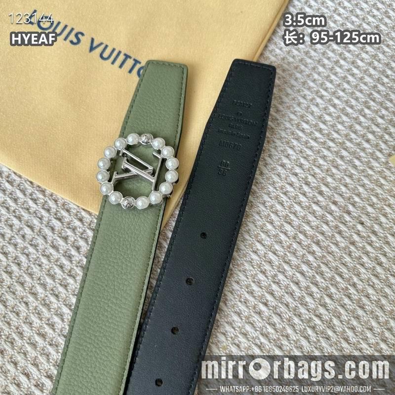 Replica LV belt 35mmX95-125cm 8L16