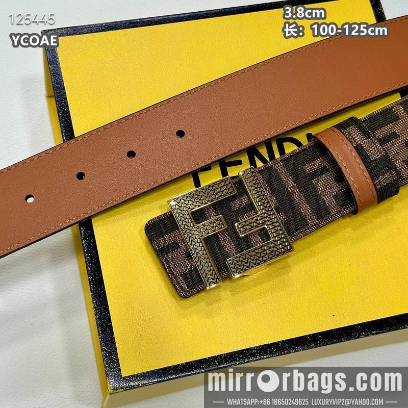 Replica Fendi belt 38mmX100-125cm  8L13