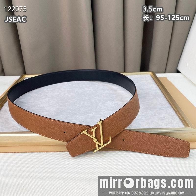 Replica LV belt 35mmX95-125cm 8L21