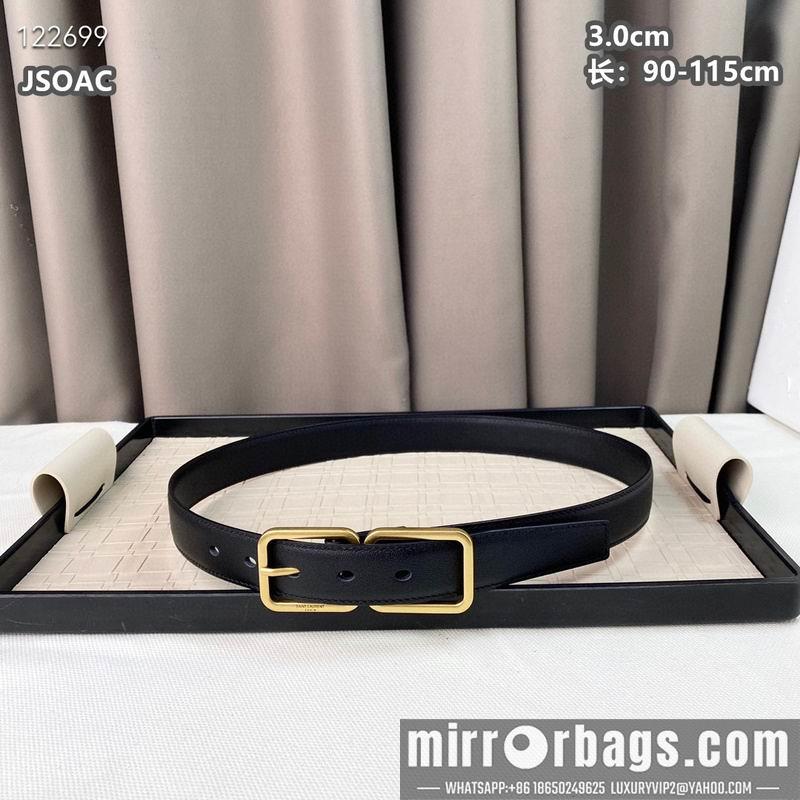 Replica YSL belt 30mm 90-115cm 8L08