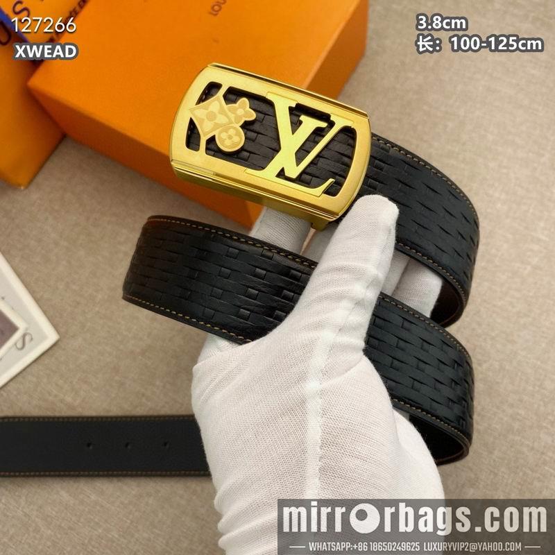 Replica LV belt 38mmX100-125cm 8L76