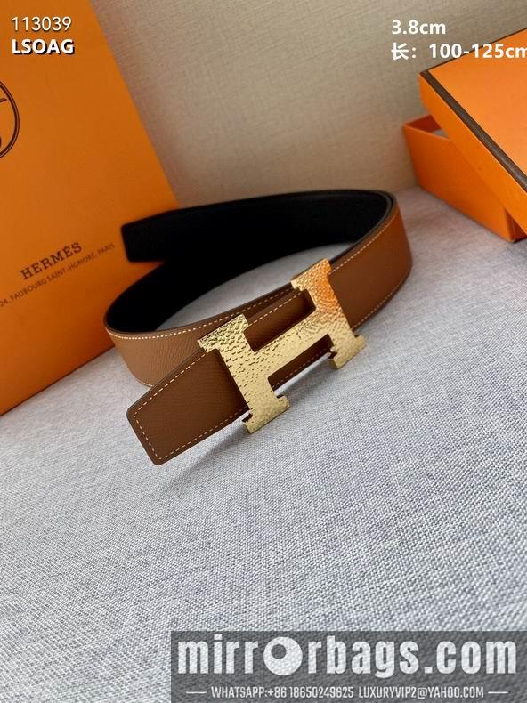 Replica Hermes Belt 38mm 100-125cm 8L110