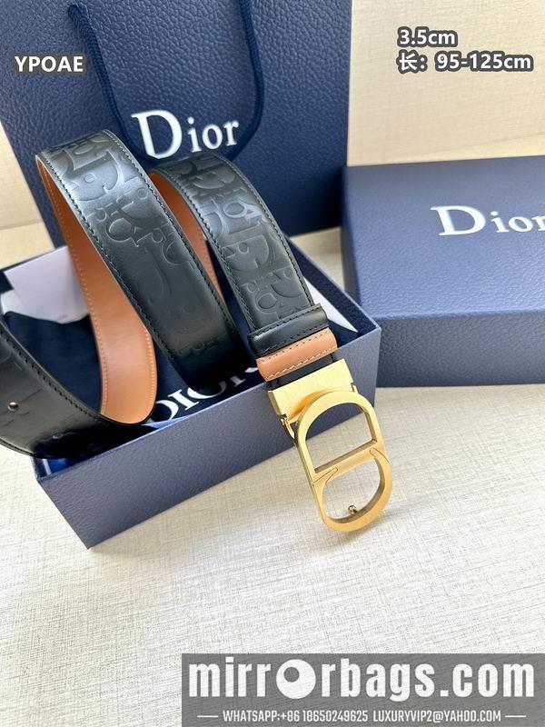 Replica Dior belt 35mmX95-125cm 8L43