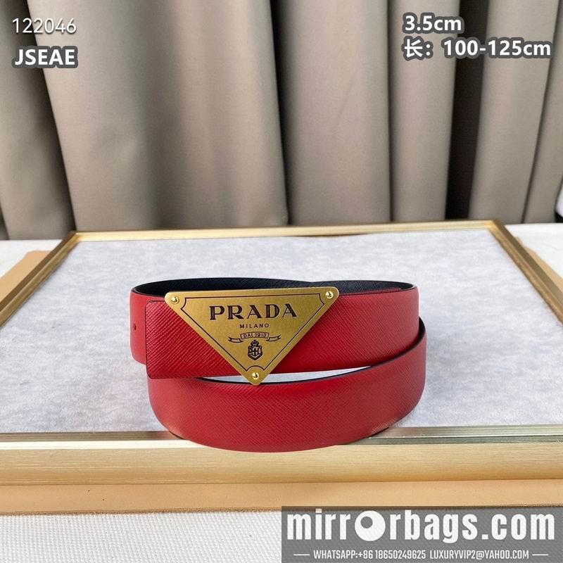 Replica Prada belt 35mmX100-125cm 8L43