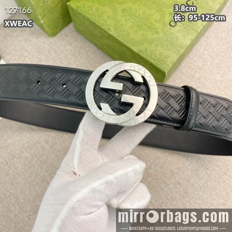 Replica Gucci belt 38mmX95-125cm 8L42