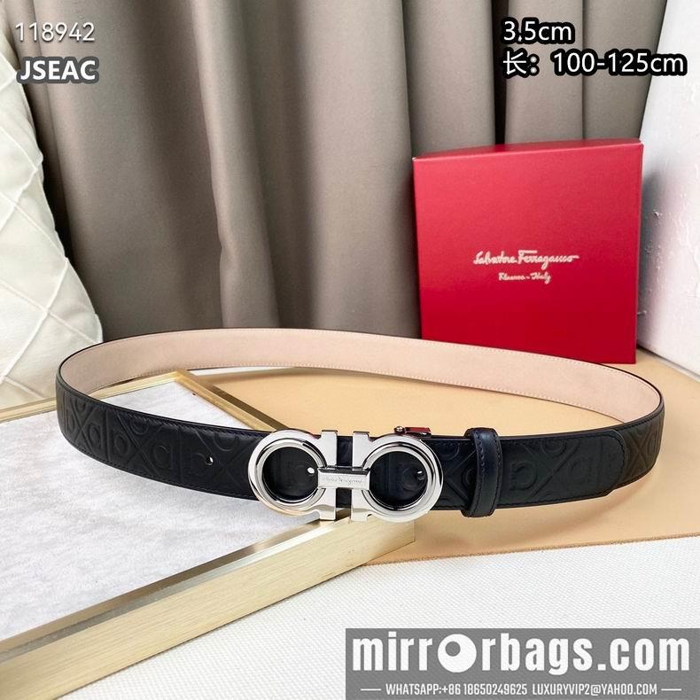 Replica Ferragamo belt 35mmX100-125cm 8L05