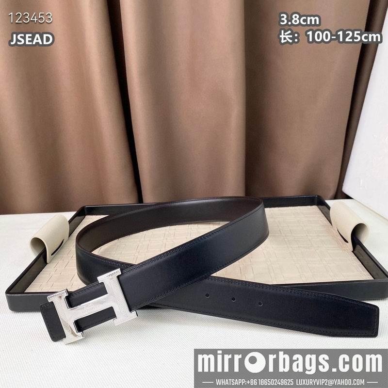 Replica Hermes belt 38mmX100-125cm 8L17