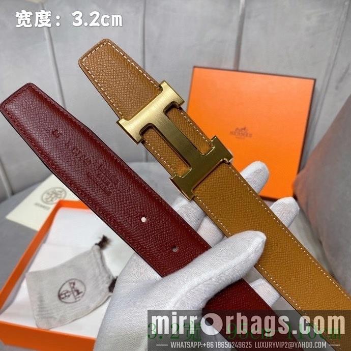 Replica Hermes Belt 32mmX95-110cm 7D18