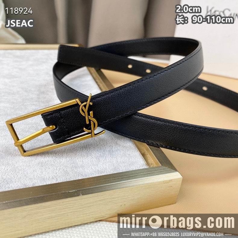 Replica YSL belt 20mmX90-110cm 8L010701