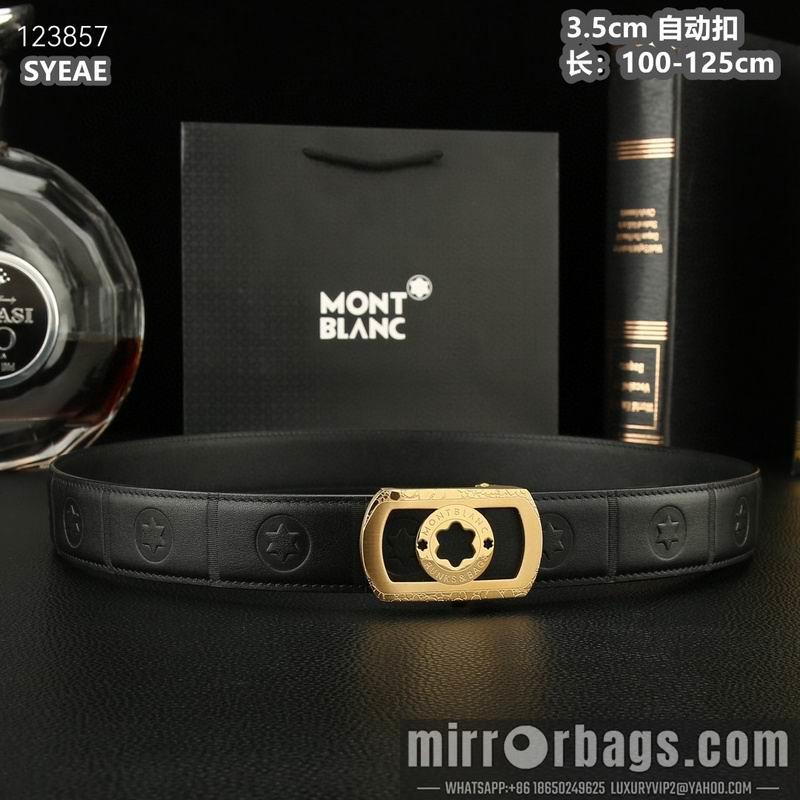 Replica Montlanc belt 35mmX100-125cm 8L53