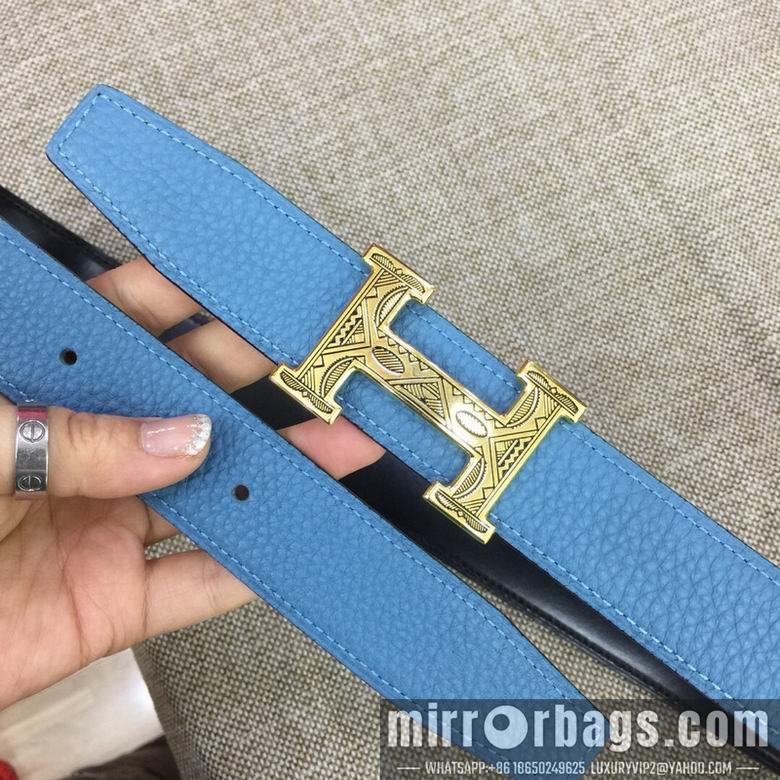 Replica Hermes Belt 32mmX95-110cm 7D09