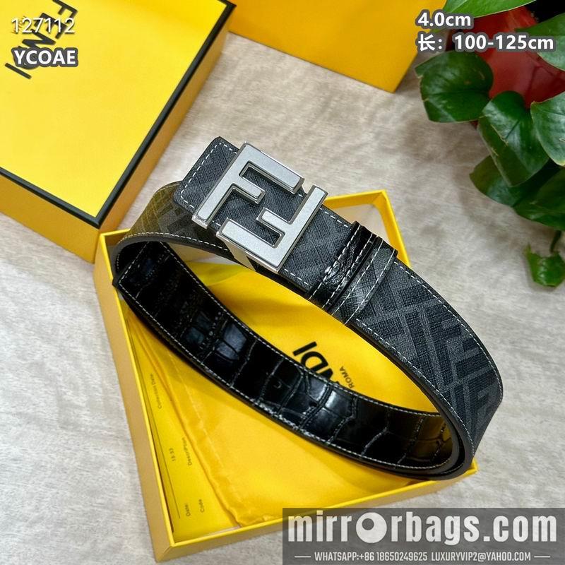 Replica Fendi belt 40mmX100-125cm 8L136