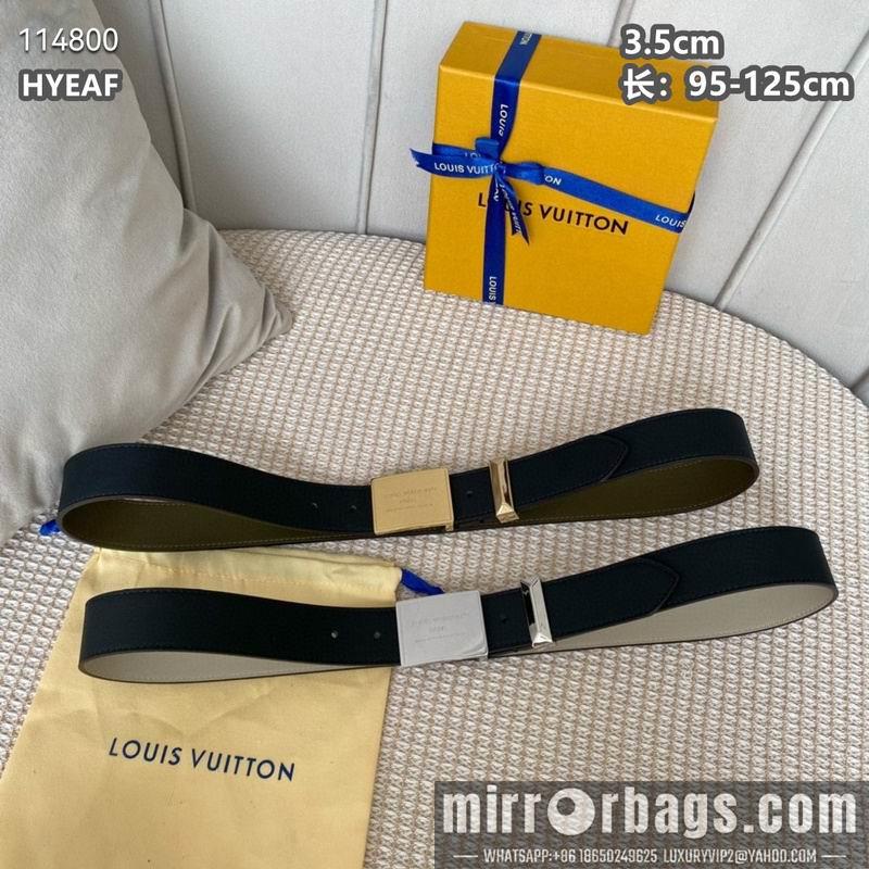 Replica LV belt 35mmX95-125cm 8L19