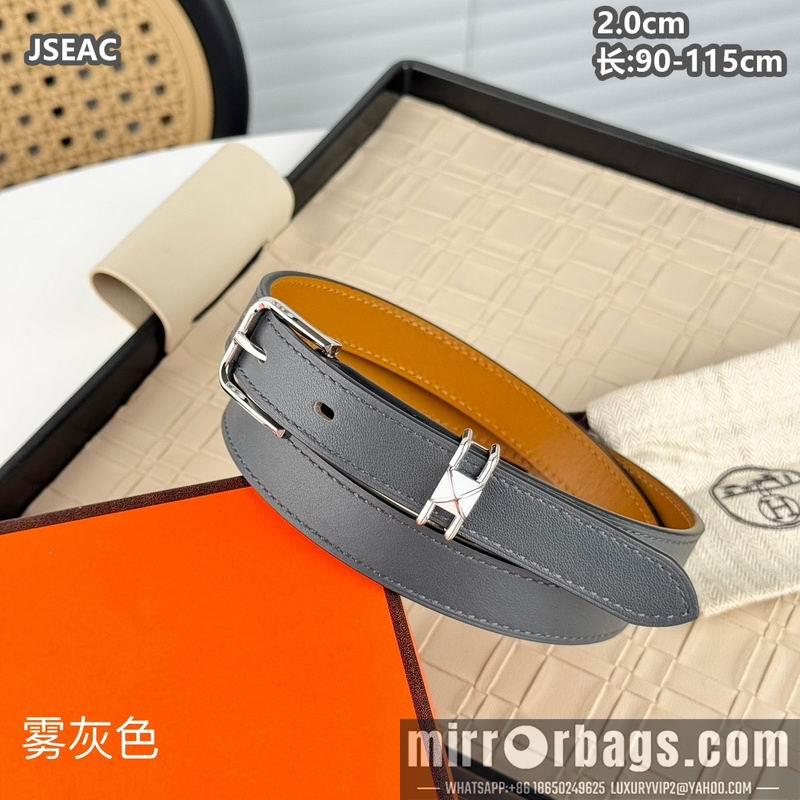 Replica Hermes belt 20mmX90-115cm 8L01