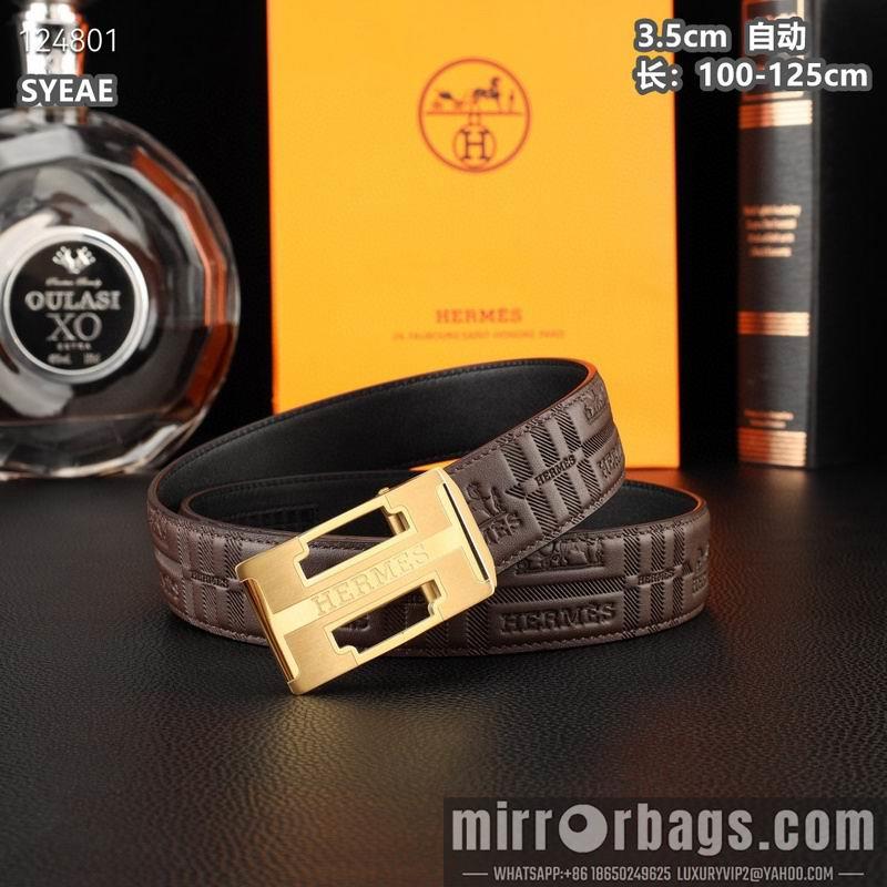 Replica Hermes belt 35mmX100-125cm 8L11