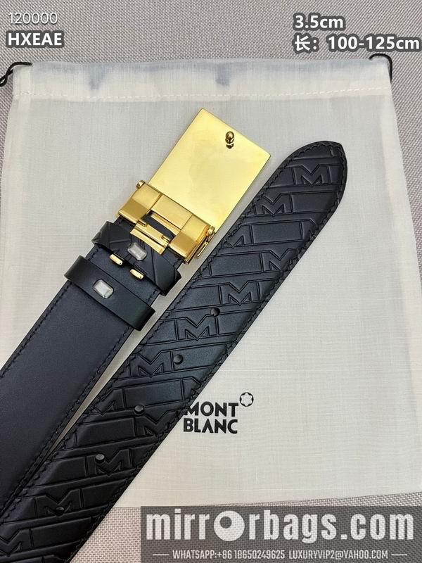 Replica Montblanc belt 35mmX100-125cm 8L072003