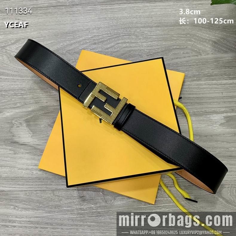 Replica Fendi Belt 38mmX100-125CM 8L10