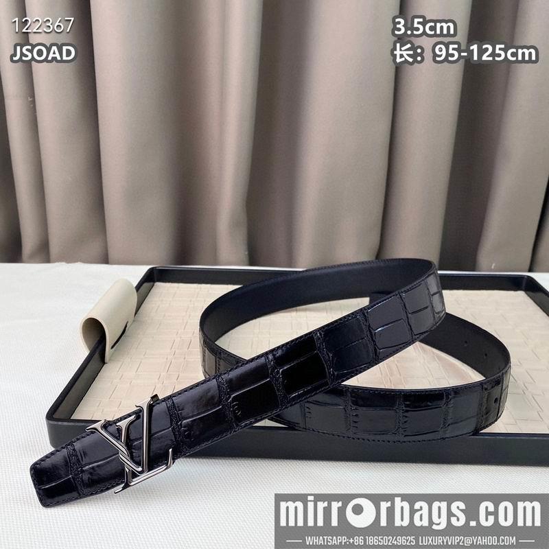 Replica LV belt 35mmX95-125cm 8L04
