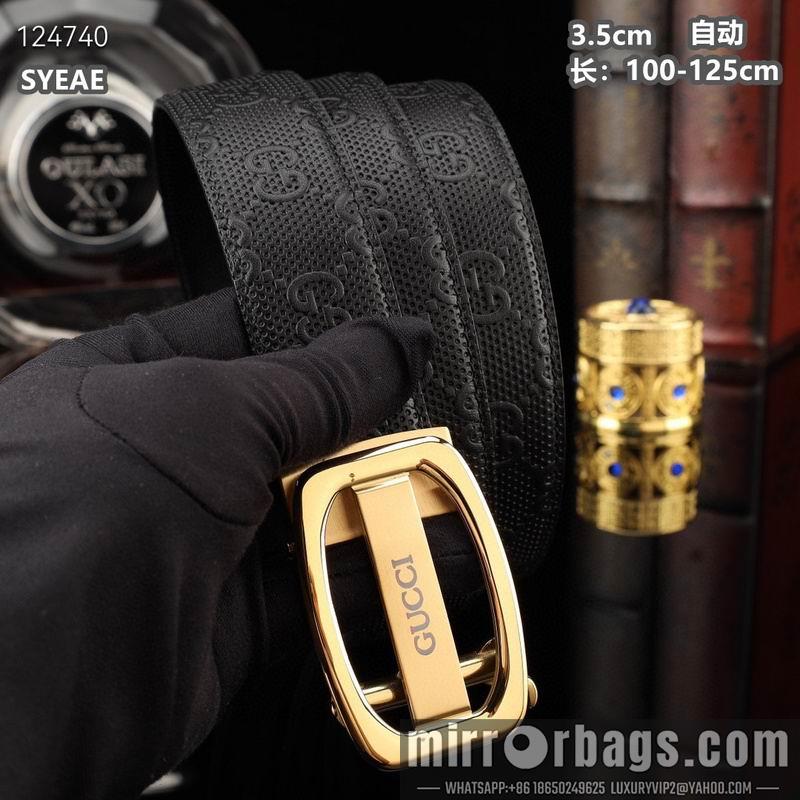 Replica Gucci belt 35mmX100-125cm 8L33