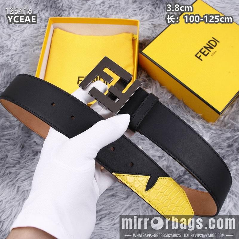 Replica Fendi belt 38mmX100-125cm  8L19