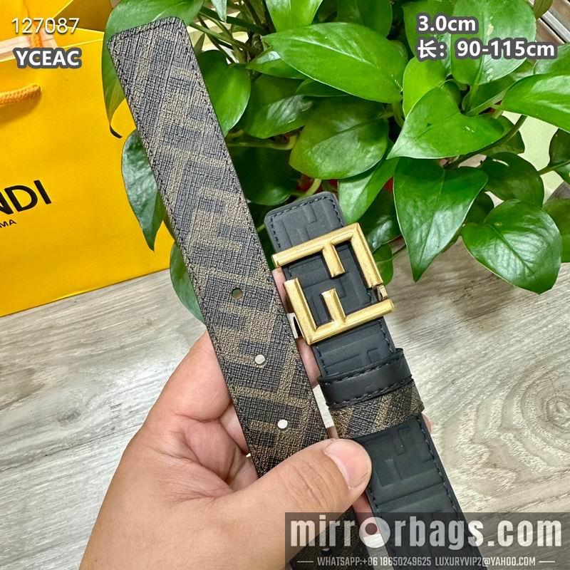 Replica Fendi belt 30mmX90-115cm 8L24